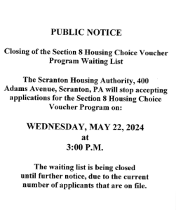 HCV Application Scranton Housing Authority